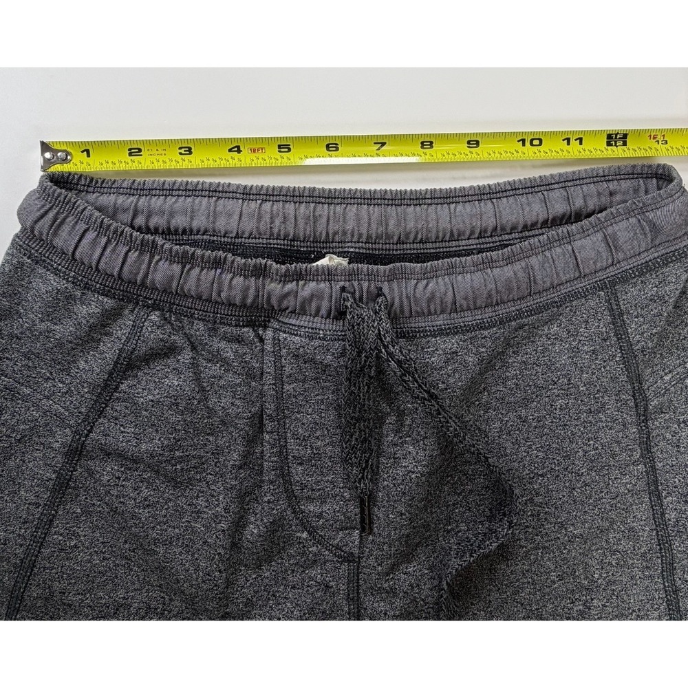 Lululemon Womens Jogger Pants Size 4 Gray Heathered Zip Back Pocket - Picture 14 of 15